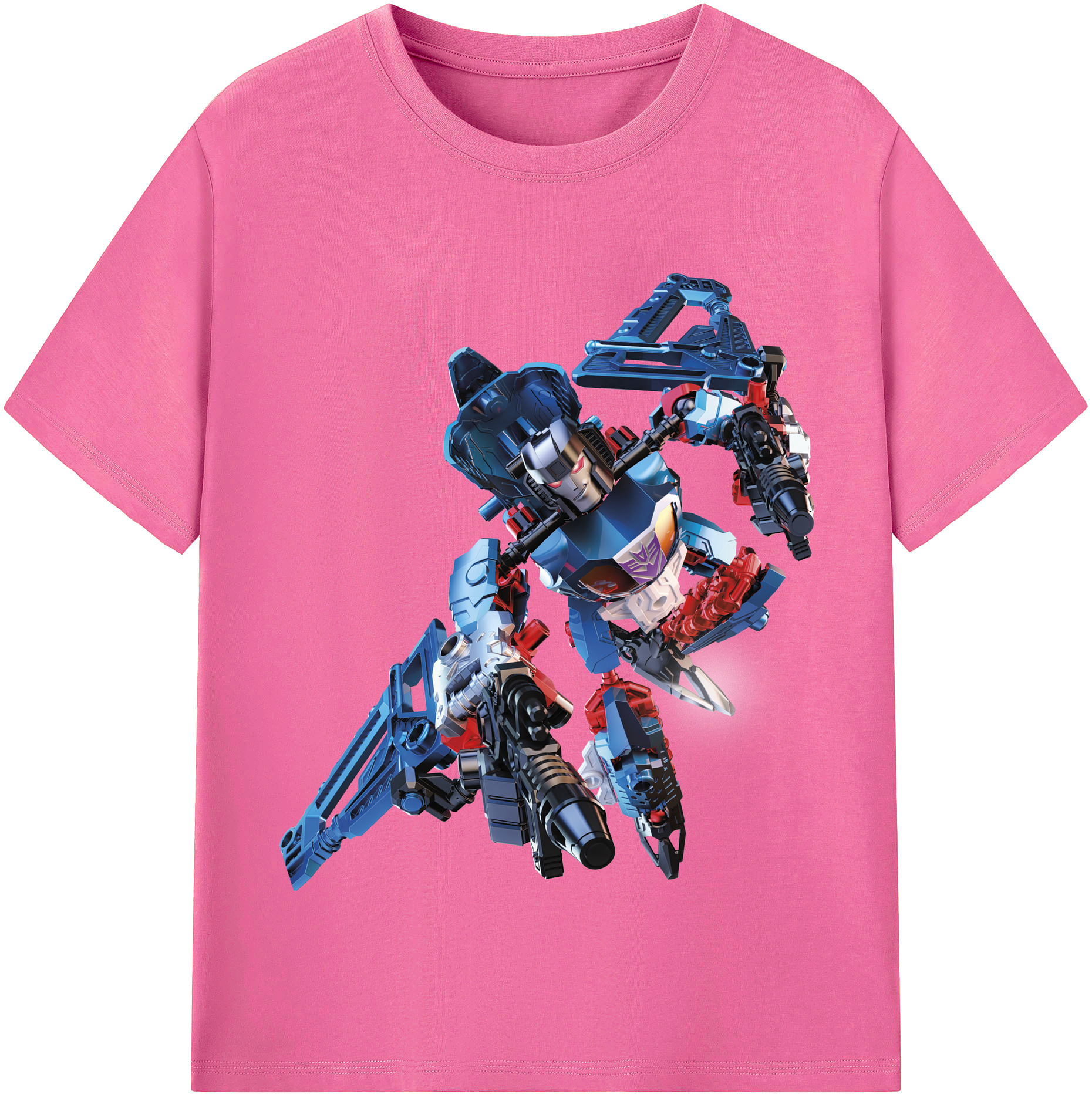 （画像用）  レディースカジュアルプリントTシャツ（綿100％）